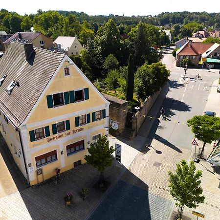Hotel Garni Und Apartments Zur Krone Hilpoltstein Esterno foto